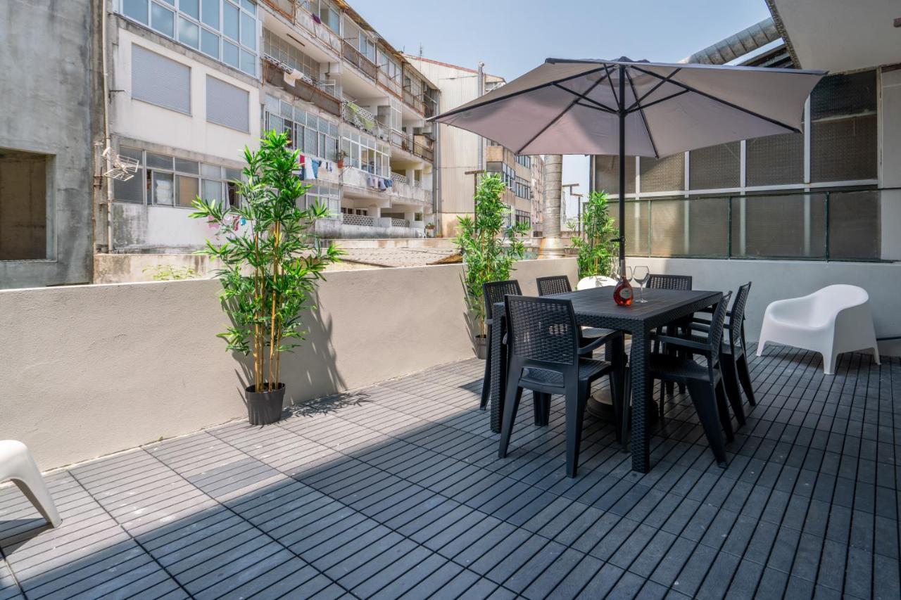 Host Wise - Modern Flats With Stunning Terrace Or Balcony - Central Location Porto Eksteriør bilde